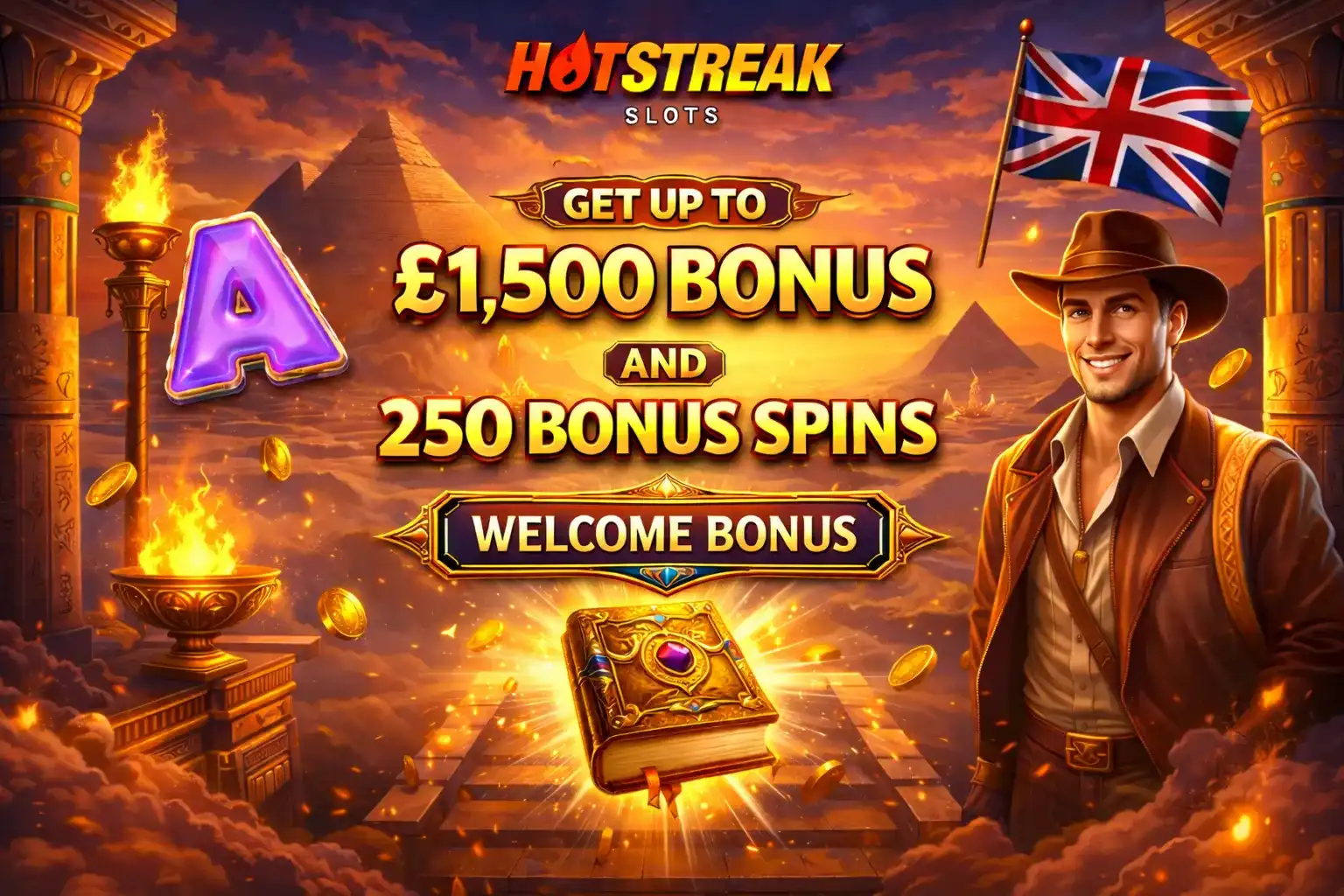 Hot Streak Casino 250 Bonus Spins — Full Guide